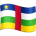 🇨🇫 flag: Central African Republic display on Facebook